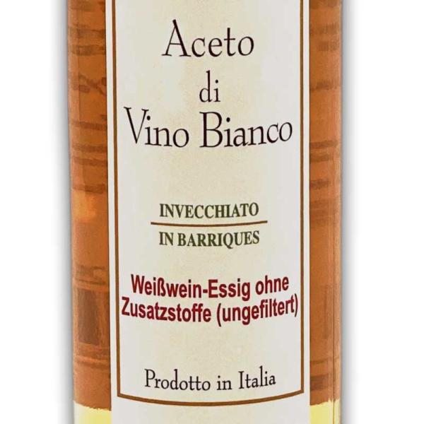 Weißwein Essig 0,25l - Aceto di vino bianco